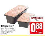 Leberkäsbrät bei EDEKA im Mödingen Prospekt für 0,88 €