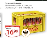 Coca-Cola Angebote bei GLOBUS Ottweiler für 16,99 €