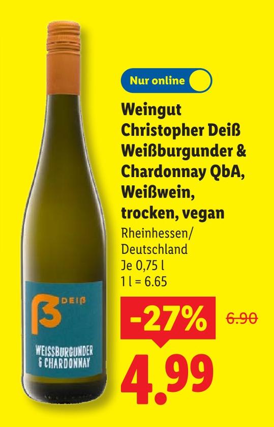 Weißburgunder & Chardonnay QbA