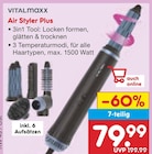 Air Styler Plus von VITALmaxx für 79,99 € bei Netto Marken-Discount im Angebot Air Styler Plus von VITALmaxx im aktuellen Netto Marken-Discount Prospekt