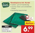Netto Marken-Discount Tecklenburg - Gewebeplane inkl. Kordel Angebot im Prospekt Gewebeplane inkl. Kordel bei Netto Marken-Discount im Tecklenburg Prospekt für 6,99 €