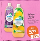 Flüssigseife Citrus-Olive von Sodasan im aktuellen tegut Prospekt