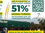 BON PLAN SUR LES PLAQUETTES DE FREIN AVANT POSÉES DE LA MARQUE FEU VERT à Feu Vert dans Passy BON PLAN SUR LES PLAQUETTES DE FREIN AVANT POSÉES DE LA MARQUE FEU VERT à Feu Vert dans Passy