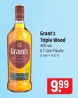 Aktuelle Whiskey Angebote bei famila Nordost in Lübeck Aktuelles Grant's Triple Wood Angebot bei famila Nordost in Lübeck ab 9,99 €