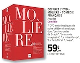 Coffret 7 dvd - molière - comédie Française - Arcadès à 59,99 € dans le catalogue E.Leclerc