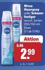 Haarspray im Angebot bei combi in Celle Haarspray Angebote von Nivea bei combi Celle für 2,99 €