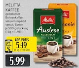 Auslese Klassisch Angebote von Melitta bei EDEKA Ratingen für 5,49 €