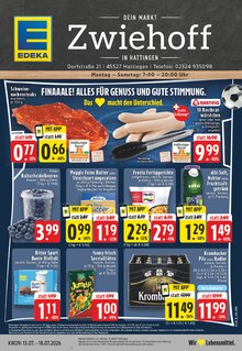 Krombacher im EDEKA Prospekt "Aktuelle Angebote" mit 24 Seiten (Hattingen)