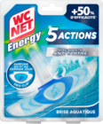 BLOC WC 5 ACTIONS BRISE AQUATIQUE WC NET ENERGY - WC NET - Auchan Hypermarché à Pontoise BLOC WC 5 ACTIONS BRISE AQUATIQUE WC NET ENERGY - WC NET en promo chez Auchan Hypermarché Pontoise à 1,82 €