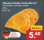 Netto Marken-Discount Wuppertal - Hähnchen-Schnitte „Cordon Bleu Art“ Angebot im Prospekt Hähnchen-Schnitte „Cordon Bleu Art“ bei Netto Marken-Discount im Wuppertal Prospekt für 5,49 €
