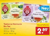 Aktuelles Harmonie Bio Tee Angebot bei Netto Marken-Discount in Bochum ab 2,89 €