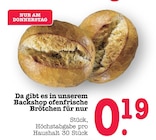 Aktuelles ofenfrische Brötchen Angebot bei E center in Frankfurt (Main) ab 0,19 €