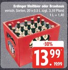 Weißbier oder Brauhaus Angebote von Erdinger bei EDEKA Seevetal für 13,99 €