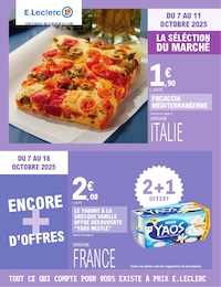 Prospectus E.Leclerc à Montluçon, "TOUT CE QUI COMPTE POUR VOUS EXISTE À PRIX E.LECLERC", 28 pages, 07/10/2025 - 18/10/2025