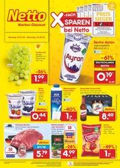 Aktueller Netto Marken-Discount Prospekt mit Bier, "Aktuelle Angebote", Seite 1