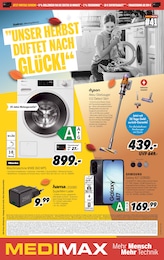 Der aktuelle MEDIMAX Prospekt "UNSER HERBST DUFTET NACH GLÜCK!"
