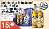 Natur-Radler im Angebot bei Getränke City in München Natur-Radler Angebote von Kulmbacher Mönchshof bei Getränke City München für 15,99 €