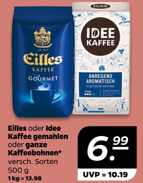 Kaffee gemahlen oder ganze Kaffeebohnen