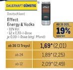 Energy & Vodka Angebote von Effect bei Metro Görlitz für 2,49 €