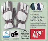 Leder-Gartenhandschuhe Angebote von Gardenline bei ALDI Nord Haltern am See für 4,99 €