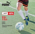 Short - PUMA en promo chez Intersport Short - PUMA dans le catalogue Intersport