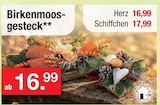 Aktuelles Birkenmoos-Gesteck Herz Angebot bei Zimmermann in Hannover ab 16,99 €