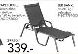Stapelliege Angebote bei BRAUN Möbel-Center Villingen-Schwenningen für 339,00 €