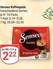 Kaffeepads im Angebot bei GLOBUS in Krefeld Kaffeepads Angebote von Senseo bei GLOBUS Krefeld für 2,22 €