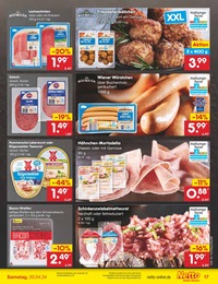 Wiener Angebot im aktuellen Netto Marken-Discount Prospekt auf Seite 19