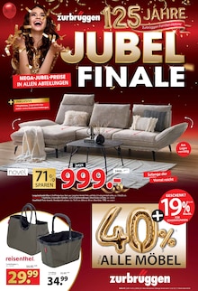 Aktueller Zurbrüggen Prospekt (Herne) Zurbrüggen Prospekt "JUBEL FINALE" mit Seiten (Herne)
