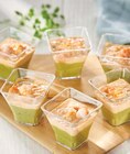 6 verrines de duo de saumon et citron dans le catalogue Intermarché