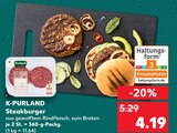 Aktuelles Steakburger Angebot bei Kaufland in Cottbus ab 4,19 €