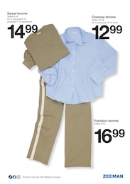 Offre Chemise Femme dans le catalogue Zeeman du moment à la page 17