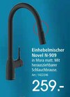 Einhebelmischer Novel N-909 von  im aktuellen Zurbrüggen Prospekt für 259,00 €