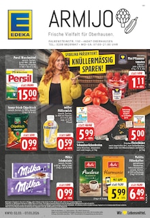 EDEKA Prospekt der Woche "Aktuelle Angebote" Seite 1, 02.03.2026 bis 07.03.2026 für Oberhausen Aktueller EDEKA Prospekt "Aktuelle Angebote" Seite 1 von 26 Seiten für Oberhausen
