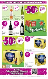 Promos Vin Alsace Blanc dans le catalogue "OUI À LA CHASSE AUX PROMOS DE PÂQUES !" de Casino Supermarchés à la page 9