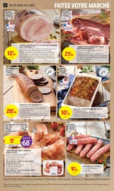 Saucisse Angebote im Prospekt "50% REMBOURSÉS EN BONS D'ACHAT SUR TOUT LE RAYON LESSIVE" von Intermarché auf Seite 12