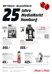 Elektromärkte Prospekt von MediaMarkt Saturn in Waldmohr Aktueller MediaMarkt Saturn Elektromärkte Prospekt für Waldmohr: 25 Jahre MediaMarkt Homburg mit 1} Seite, 09.04.2026 - 15.04.2026