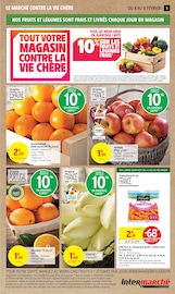 Fruits Et Légumes Angebote im Prospekt "JUSQU'À -60% DE REMISE IMMÉDIATE SUR LE 2ÈME" von Intermarché auf Seite 3