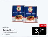 Corned Beef von Hertford im aktuellen Konsum Prospekt für 3,99 €