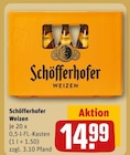 Aktuelle Bier Angebote bei REWE in Frankfurt (Main) Aktuelles Weizen Angebot bei REWE in Frankfurt (Main) ab 14,99 €