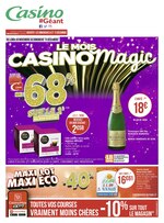 Catalogue Géant Casino à Ivry-sur-Seine, avec 60 pages Prospectus Géant Casino à Ivry-sur-Seine, "Le mois Casinomagic", 60 pages, 30/11/2020 - 13/12/2020