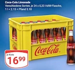 Aktuelle Coca Cola Angebote bei GLOBUS in Koblenz Aktuelles Limonade Angebot bei GLOBUS in Koblenz ab 16,99 €