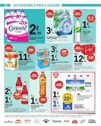 Prix et réduction Eau De Source dans le prospectus E.Leclerc en cours Offre Eau De Source dans le catalogue E.Leclerc du moment à la page 32