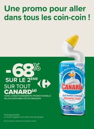 Prix et réduction Désinfectant dans le prospectus Carrefour Proximité en cours Offre Désinfectant dans le catalogue Carrefour Proximité du moment à la page 20