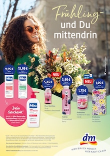 dm-drogerie markt Prospekt Frühling - und Du mittendrin mit 7 Seiten
