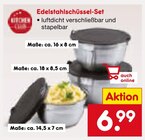 Aktuelles Edelstahlschüssel-Set Angebot bei Netto Marken-Discount in Hildesheim ab 6,99 €