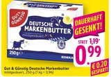 Aktuelle Butter Angebote bei E center in Pforzheim Aktuelles Deutsche Markenbutter Angebot bei E center in Pforzheim ab 0,99 €