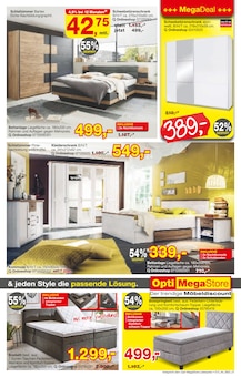 Boxspringbett im Opti-Megastore Prospekt "Mega Spartage" mit 10 Seiten (Bremen)