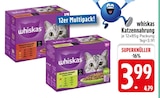 Katzennahrung im EDEKA Prospekt Katzennahrung von whiskas im aktuellen EDEKA Prospekt für 3,99 €